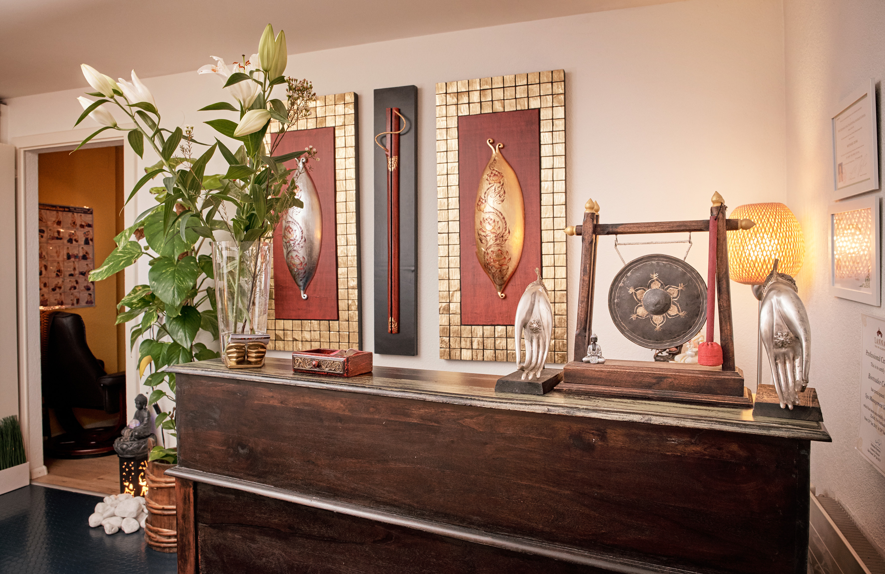 Crystal Thai Spa Empfang